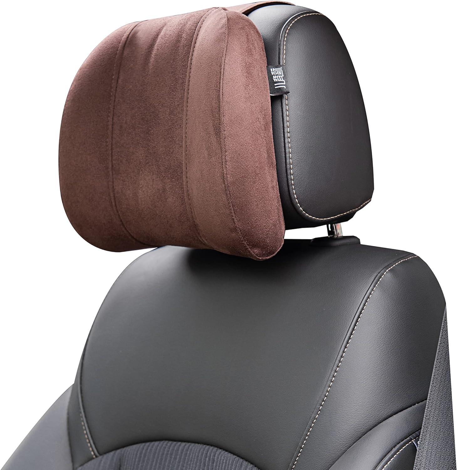 Forbell Memory Foam Car Headrest Pillow Soft Slow-Rebound Cushion for Head & Neck Support, Perfect for Long Drives and Road Trips