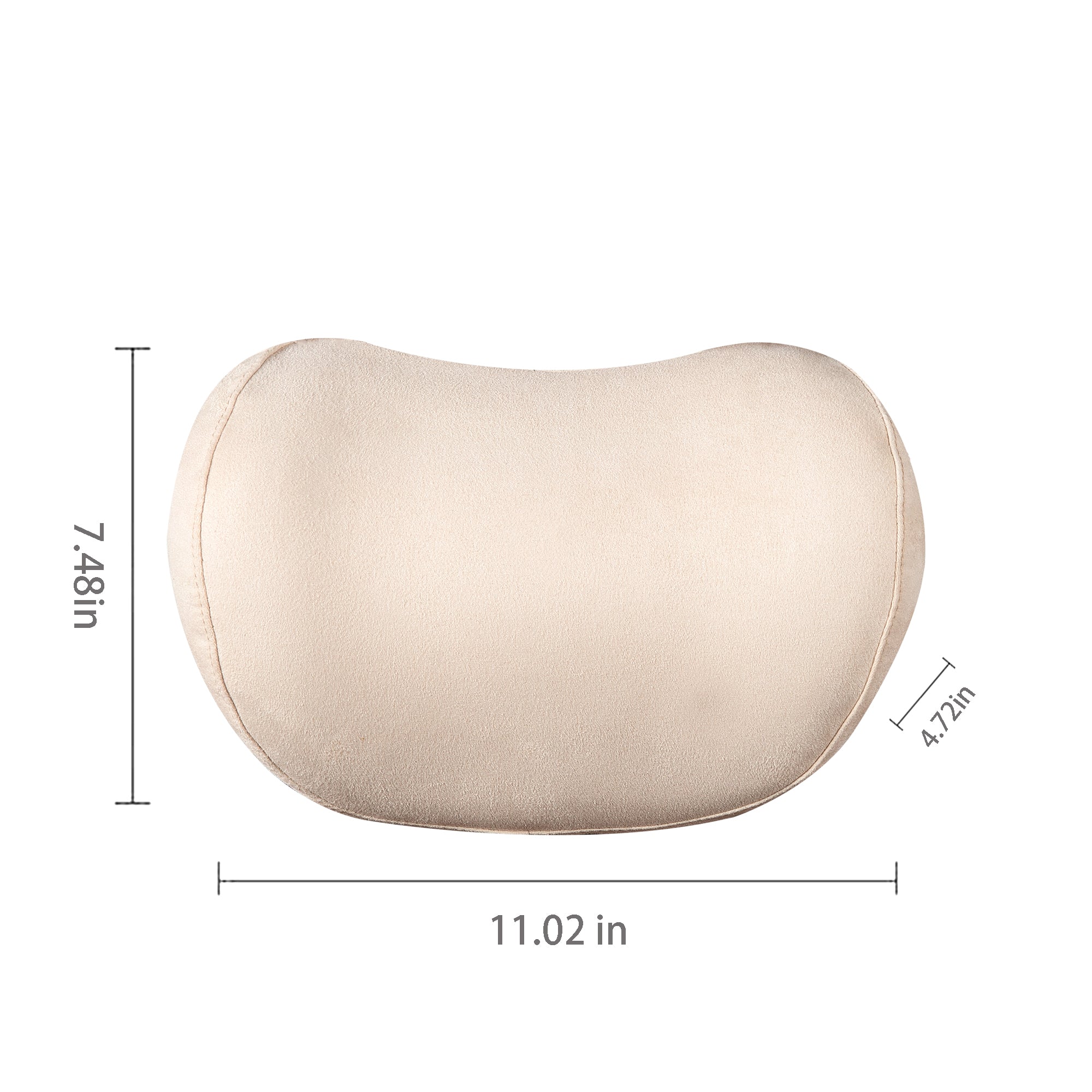 Forbell Memory Foam Car Neck Pillow – Ergonomic Neck Support Cushion for Driving, Soft Zero-Pressure Comfort for Head & Shoulder Relief