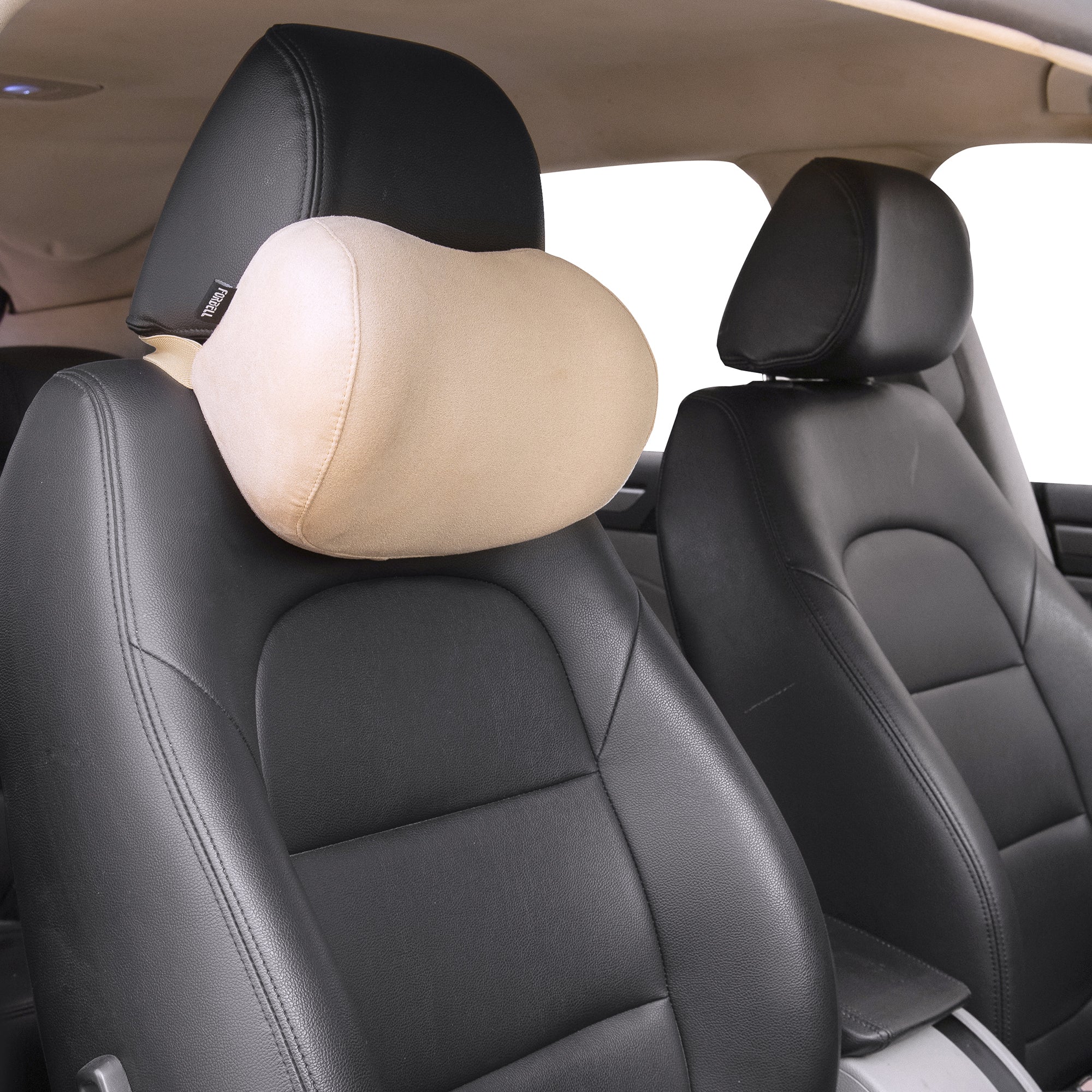 Forbell Memory Foam Car Neck Pillow – Ergonomic Neck Support Cushion for Driving, Soft Zero-Pressure Comfort for Head & Shoulder Relief