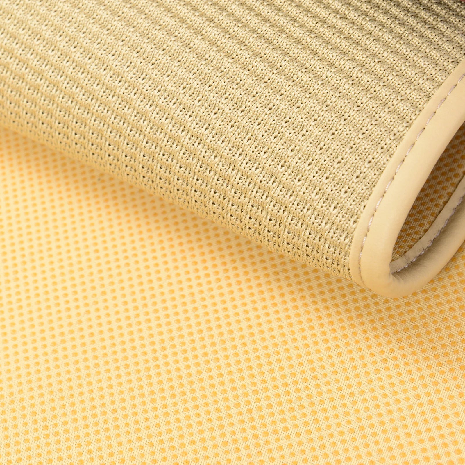 Forbell Car Seat Cushion for All Seasons Breathable Ice Silk Woven Surface with Non-Slip Silicone Backing Protects Car Seats